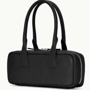 Staud The Dude Shoulder Bag – Black Pebbled Leather NWT